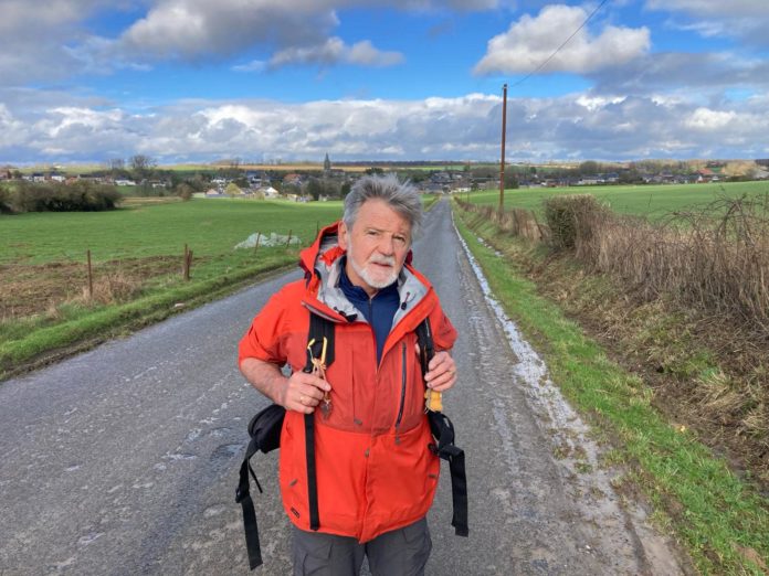 Jean-Marie Van Butsele caminada Palamós solidari