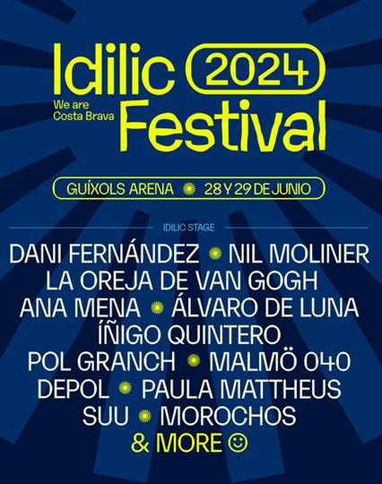 Cartell Festival IDILIC 2024