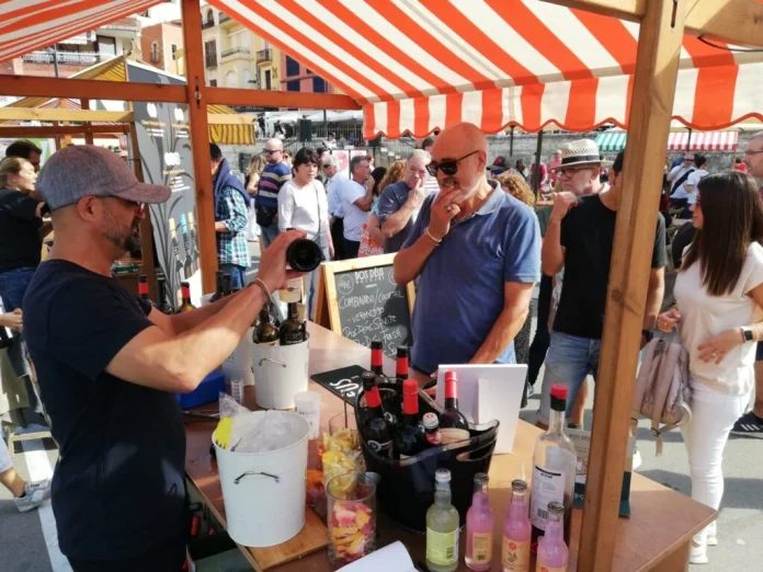 Estands de vermut a Palamós