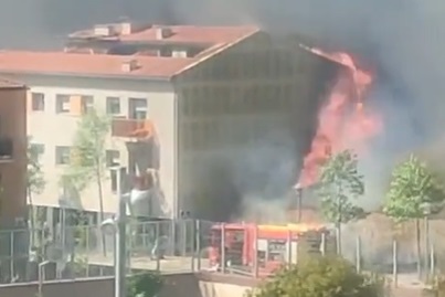 Bombers incendi Sauleda Bombers incendi Sauleda