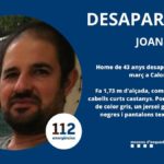 El pagès desaparegut a Calonge segueix sense aparèixer, set dies després Joan rosselló pagès desparegut
