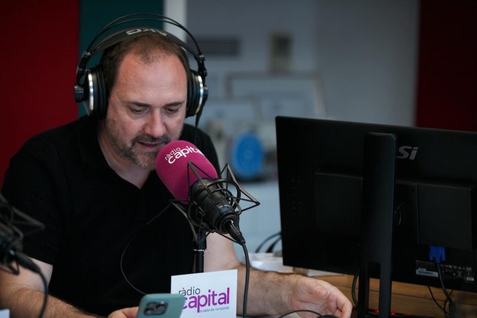 Miquel Curanta a l'Estudi de Ràdio Capital Miquel Curanta a l'Estudi de Ràdio Capital