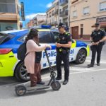 La Policia Local de Palamós impulsa una campanya informativa sobre l’ús dels vehicles de mobilitat personal Control Vehicles Mobilitat Personal Palamós