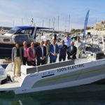 Presenten la primera embarcació totalment elèctrica i feta a Catalunya a Palamós en el projecte de descarbonització del mar embarcacio_electrica_catalana_llegat_copa_america