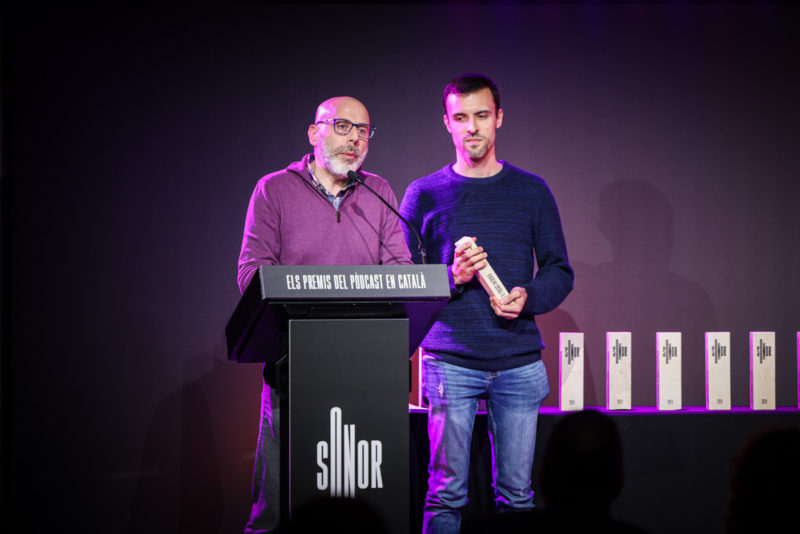 Toni Sellas i Martí Saguer als Premis Sonor 2024 - Ràdio Capital