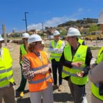 L’estació d’autobusos de Palamós tindrà 7 andanes i està previst que hi passin 243.000 passatgers a l’any Palamós Esther Capella visita autobusos