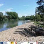 L’Agència Catalana de l’Aigua licita les obres de restauració i millora ambiental del meandre de Colomers vista_lateral_assut_de_Colomers_riu_Ter_aigua