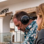 Miquel Curanta al programa de Ràdio Capital  “Una cantada diferent”, amb motiu de la Cantada d’havaneres de Calella.  Fotografia: enCantados-@pepegroca