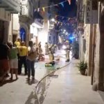 Un foc a Calonge crema el menjador i la cuina d’un pis del carrer Major Calonge incendi