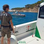 Els Agents Rurals denuncien 3 embarcacions per fondejar a les cales de Senià i Cap de Planes Agents Rurals detenció