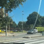 Traslladen un home a l’Hospital Josep Trueta després del xoc entre una moto i un cotxe a Platja d’Aro xoc moto cotxe platja d'aro