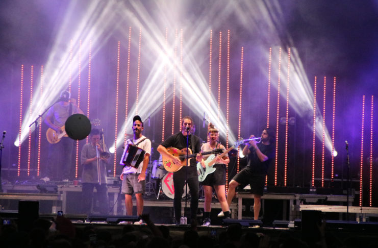 Els Catarres, cap de cartell de la Festa Major de Sant Feliu de Guíxols 2026 Els Catarres a l'Empordà Music Festival a la Bisbal d'Empordà - Autor: Ariadna Reche