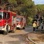 Els Bombers apaguen 2 incendis a Santa Cristina d’Aro