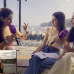 Calella de Palafrugell celebra la 57a Cantada d’Havaneres amb homenatge a Josep Bastons i llengua de signes catalana mariona escoda anna salvado carla salo a la cantada d'havaneres