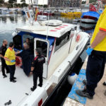 Els Mossos rescaten un home a una milla mar endins a Sant Feliu de Guíxols rescat nàufrag sant feliu de guíxols