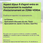 privat:-entra-en-funcionament-la-modalitat-d’estacionament-en-zona-verda-a-sant-feliu
