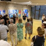 El castell de Calonge acull les exposicions de Quim Corominas i Montserrat Costa El castell de Calonge acull les exposicions de Quim Corominas i Montserrat Costa