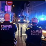 Els bombers extingeixen un incendi a Sant Feliu de Guíxols