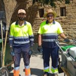 La Bisbal incropora dos nous peons de neteja assignat a la zona sud i al Puig de Sant Ramon bisbal brigada