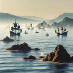 La batalla naval de les Formigues: Una confrontació decisiva a les aigües de l’Empordà Batalla naval de les forigues - Simulació feta per IA