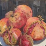 L’exjugador del Barça Narcís Martí exposa les seves pintures a la Biblioteca de Palafrugell Narcís Biblioteca de Palafrugell art