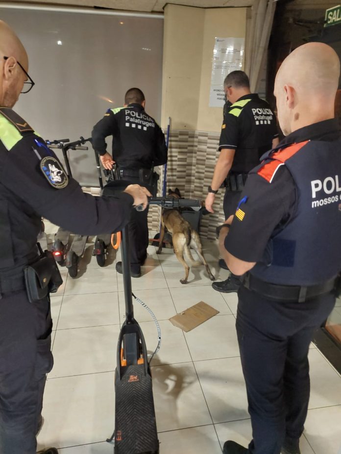 Policia operació bars Palafrugell
