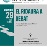 privat:-“el-ridaura-a-debat”,-nova-edicio-dels-“glops-de-ciencia”