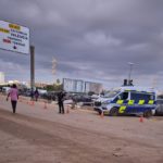 Diversos cossos de seguretat i entitats del Baix Empordà es bolquen amb els afectats de la dana a València Policia Local de Palamós a la zona afectada per la dana a València