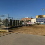 privat:-es-realitzen-millores-a-la-tanca-de-proteccio-del-parc-de-la-placa-11-de-marc