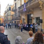 privat:-crit-unanime-a-palamos-contra-la-violencia-envers-les-dones,-amb-motiu-del-25-n