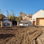 privat:-ja-han-comencat-les-obres-de-la-nova-placa-per-a-la-cultura-al-centre-historic-de-calonge