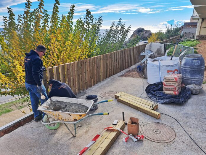 Ajuntament de Palamós reparació Camí de ronda