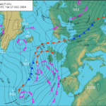 Anticicló amb valors de pressió rècord