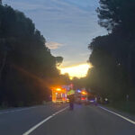 Un conductor drogat provoca un accident amb un ferit a Forallac