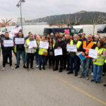 Els marxants no munten el mercat de Platja d’Aro en protesta contra el nou reglament que redueix les parades a la meitat marxants platja d'aro