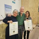 Dues viticultores de la DO Empordà escollides com a millor viticultor i millor enòleg jove al Catalan Wines Special Report 2025 ANNA_ESPELT_ TIM ATKIN -CARLOTA_PENA_