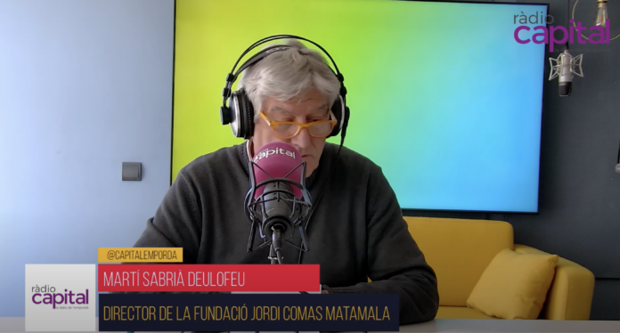 Martí Sabrià, entrevistat per parlar sobre l'augment de la taxa turística