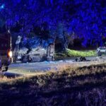 Un accident a Torroella de Montgrí acaba amb dos cotxes bolcats accident torroella de Montgrí