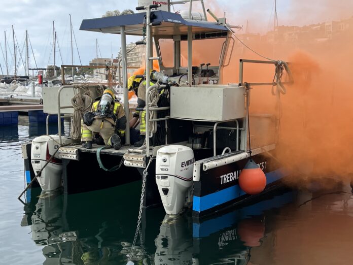 simulacre port de Palamós