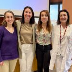 Irene Céspedes i Fátima Fernández reben el premi en la 6a jornada de recerca de residents 20250411_Recerca_Residents_06