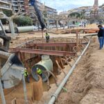 Palamós inicia el soterrament de 2 dipòsits per la recollida d’aigües plujanes en les obres del passeig del Mar Palamós soterrament