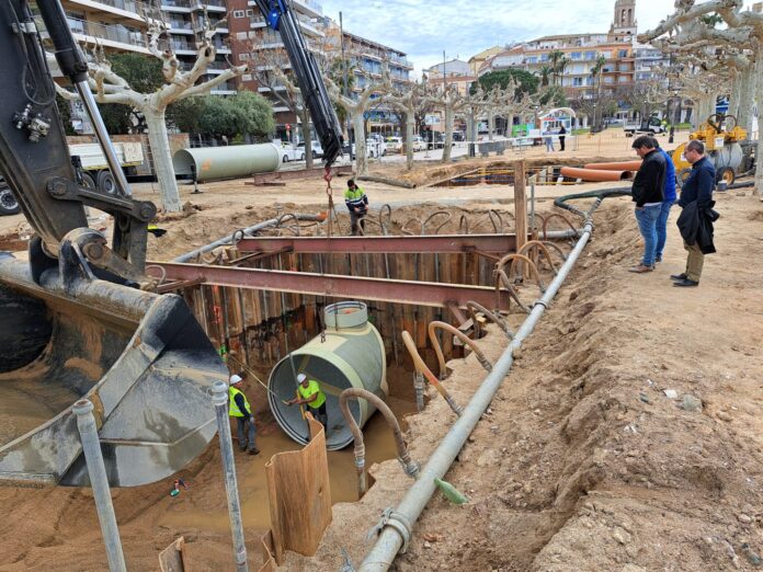Palamós soterrament