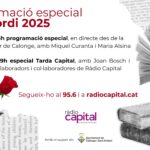 Ràdio Capital celebrarà Sant Jordi amb sis hores de ràdio en directe des de Calonge i Palafrugell