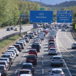 Uns 181.000 vehicles ja han tornat a l’àrea metropolitana en el retorn de Setmana Santa, un 31% dels previstos retencions