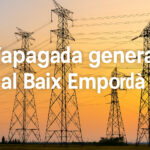 El país es queda a les fosques imatge apagada general