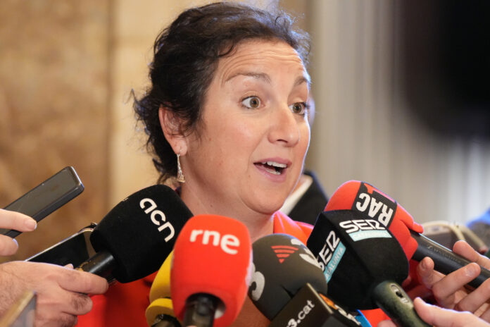 La consellera d'Economia i Hisenda, Alícia Romero, en una atenció als mitjans aquest dimecres Data de publicació: dimecres 07 de maig del 2025, 18:47 Localització: Barcelona Autor: Maria Pratdesaba