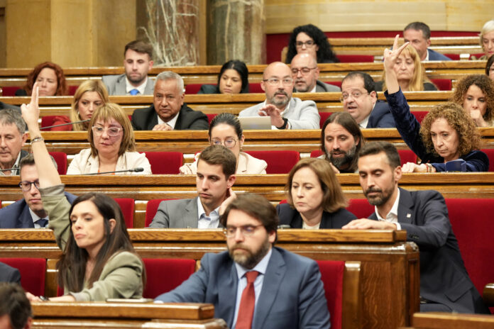Votació al ple del Parlament Data de publicació: dimecres 07 de maig del 2025, 13:06 Localització: Barcelona Autor: Marta Sierra
