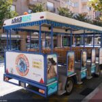 privat:-un-trenet-unira-gratuitament-la-placa-de-catalunya-amb-la-fira-d’atraccions-i-l’aparcament-de-santiago-baneras,-durant-tota-la-festa-major-de-palamos