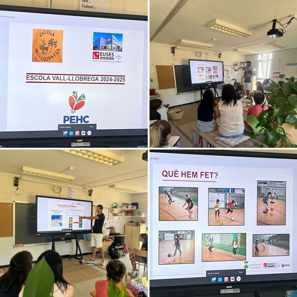 privat:-l’escola-de-vall-llobrega-participa-en-el-projecte-de-recerca-physical-education-health-and-children