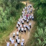 Unes 500 persones participen en les caminades pel Baix Empordà per defensar els drets de la gent gran Caminada gent gran Baix Empordà